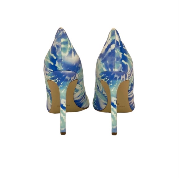 NINE WEST | Tatiana Blue Tie Dye Stiletto Dress Pumps - Picture 5 of 10
